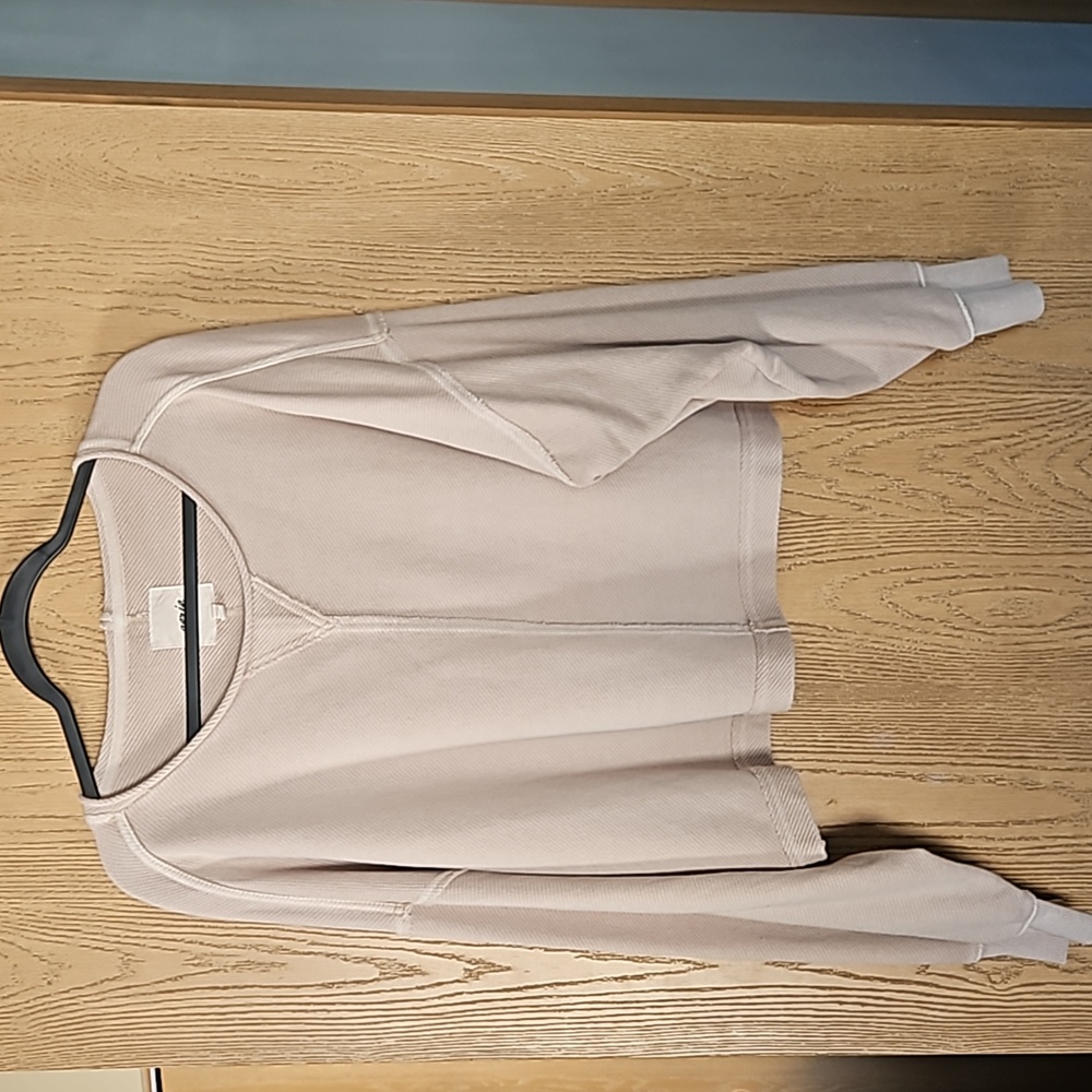 Aerie Women's Crew Neck Sweater - Light Beige